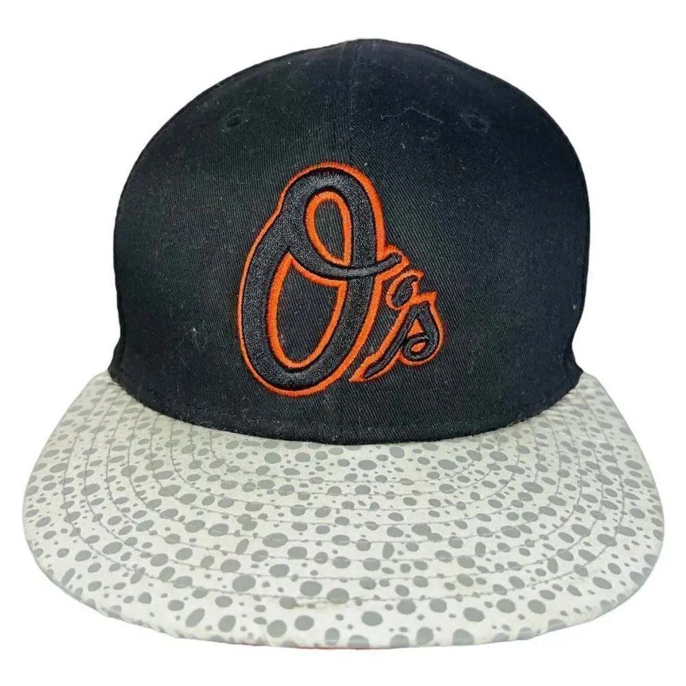 New‎ Era Baltimore Orioles MLB Baseball Reflective Brim Snapback Hat Adjustable